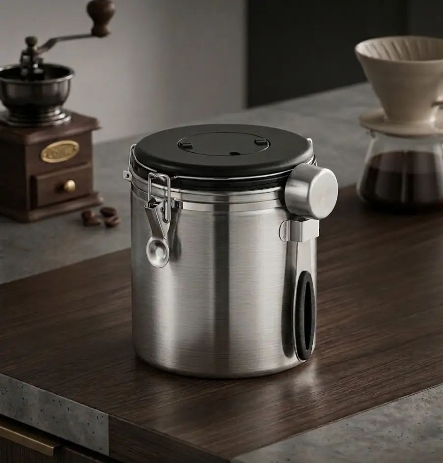 1.8 L Stainless Steel Canister