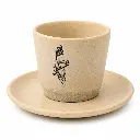 Cup and saucer - Palestinian flag